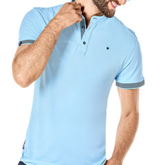 Playera  para Hombre  marca Mora Urban Azul cod. 133254