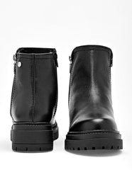 Botín de piel  para Mujer   cod. 136257