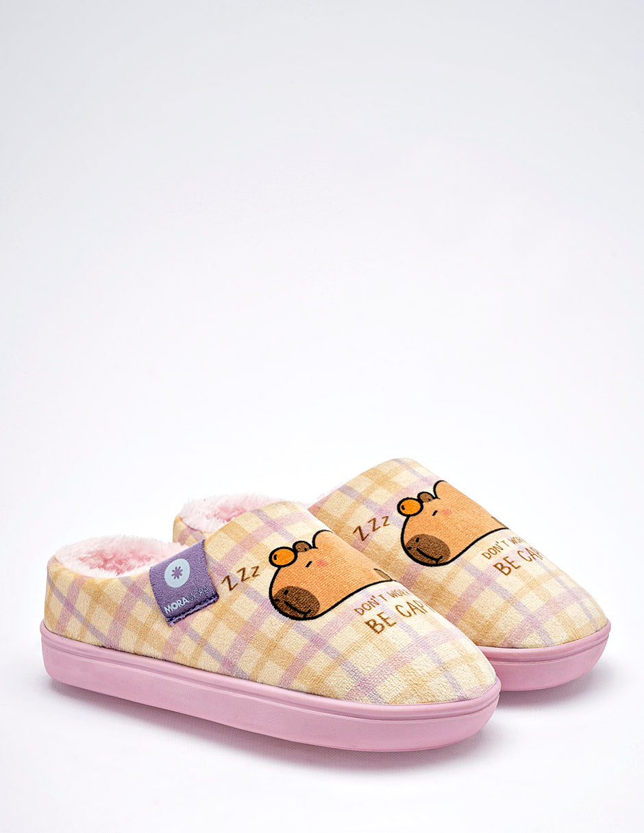Pantufla para niña en Moramora