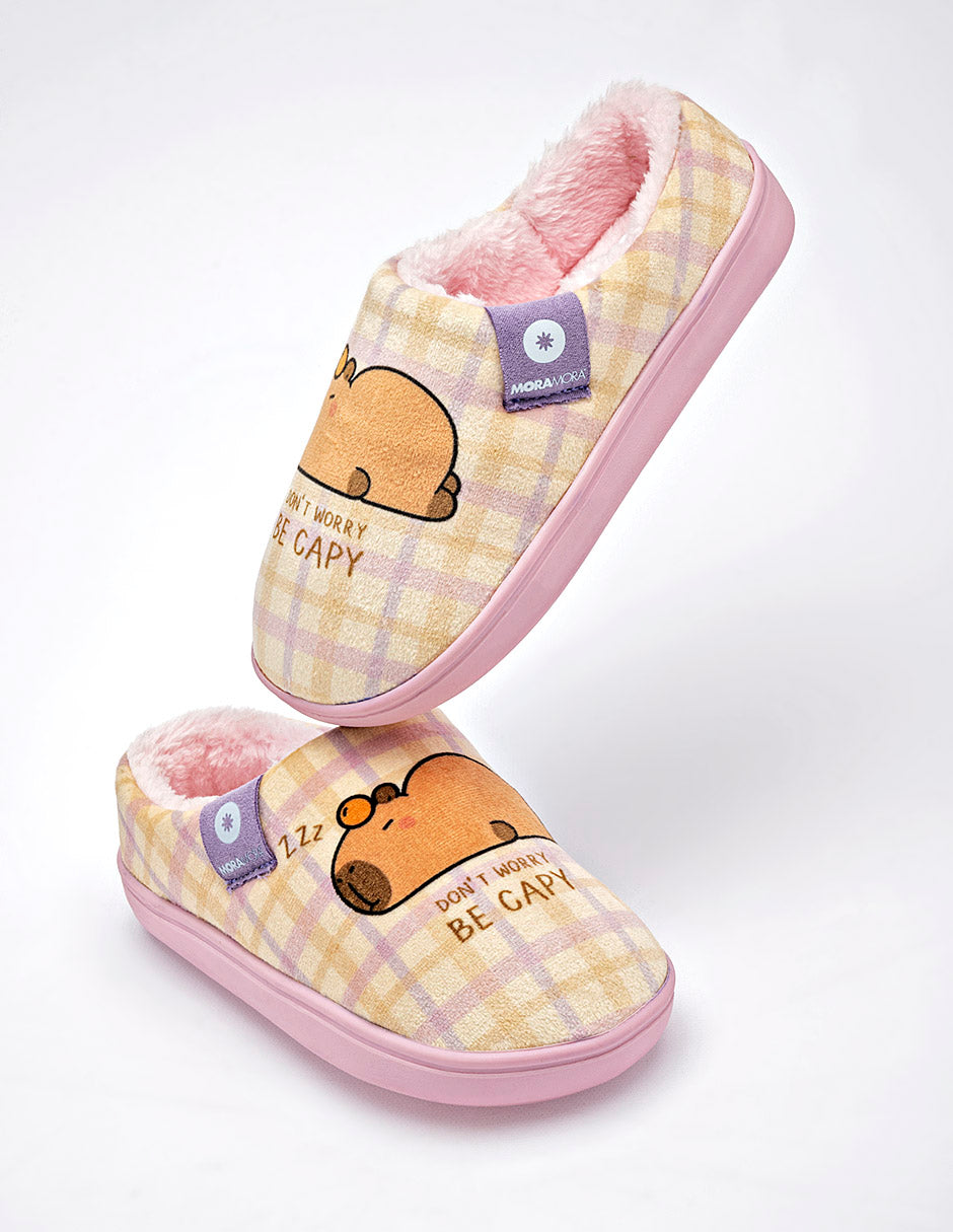 Pantufla para niña en Moramora