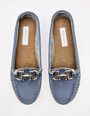 Mocasín de piel  para Mujer   cod. 136432
