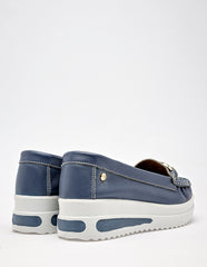 Mocasín de piel  para Mujer   cod. 136432