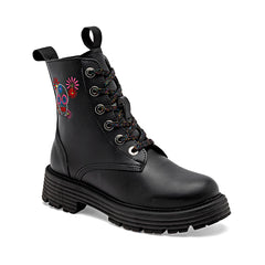 Botín casual  para Mujer MINIA color  negro en Moramora