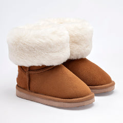Bota invernal  para Niña  marca Moramora Camel cod. 136628