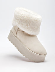 Moramora Bota con peluche para mujer