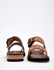 Sandalia de piel  para Mujer   cod. 137169