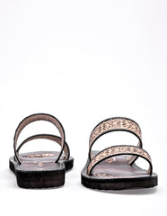 Sandalia de piel  para Mujer   cod. 137181