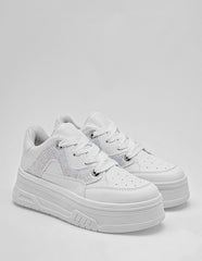 Tenis urbanos para Mujer Moramora NELIDA color blanco