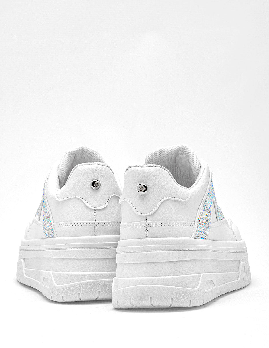 Tenis urbanos para Mujer Moramora NELIDA color blanco