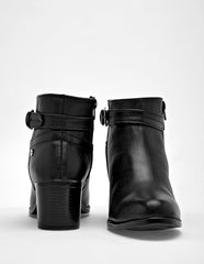 Botín de piel  para Mujer   cod. 137933