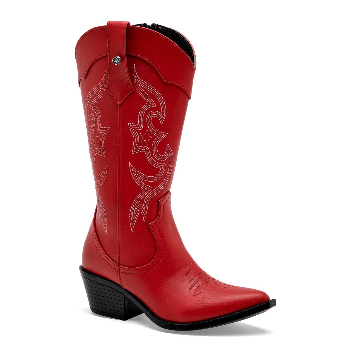 Bota vaquera  para Mujer  SHIRLY color rojo en Moramora