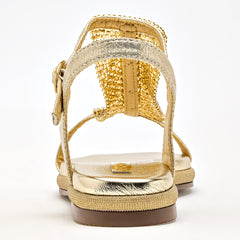 Sandalias  para Mujer  marca Moramora Oro cod. 137959