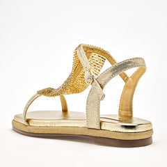 Sandalias  para Mujer  marca Moramora Oro cod. 137959
