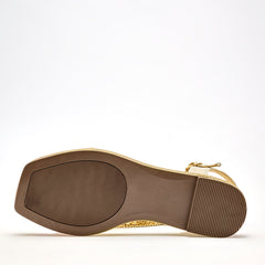 Sandalias  para Mujer  marca Moramora Oro cod. 137959