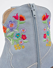 Botín Tacón para Mujer Azul CORAL en Moramora