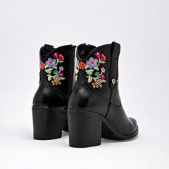 Botín Tacón para Mujer   Negro CORAL