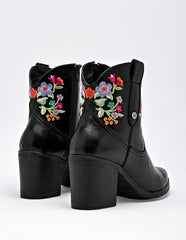 Botín Tacón para Mujer  Negro CORAL en Moramora