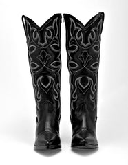 Bota Tacón para Mujer Negro ARABELA en Moramora