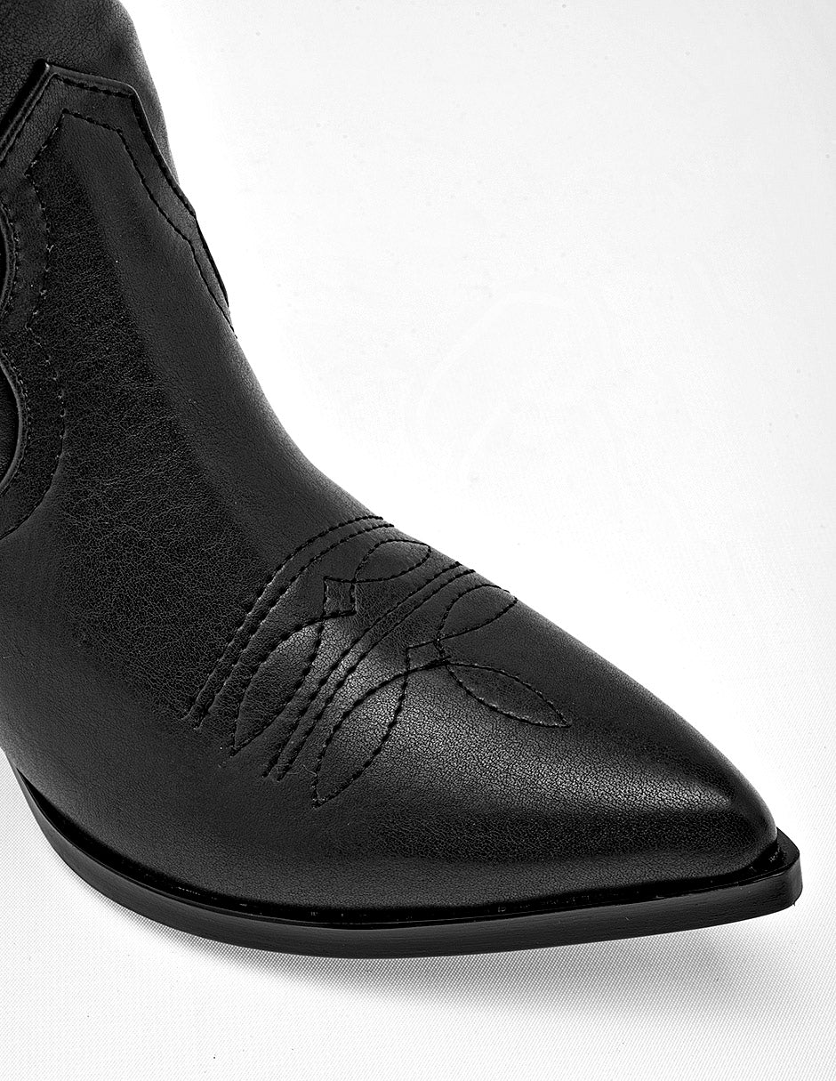 Bota Tacón para Mujer Negro ARABELA en Moramora