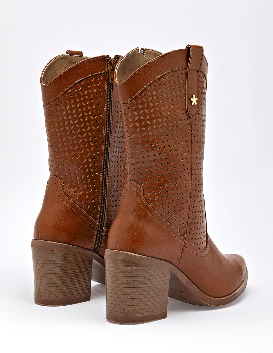 Bota Tacón para Mujer  Camel cod. TABITA en Moramora