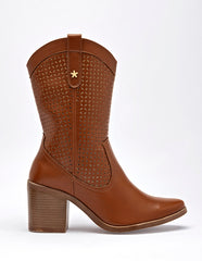 Bota Tacón para Mujer  Camel cod. TABITA en Moramora