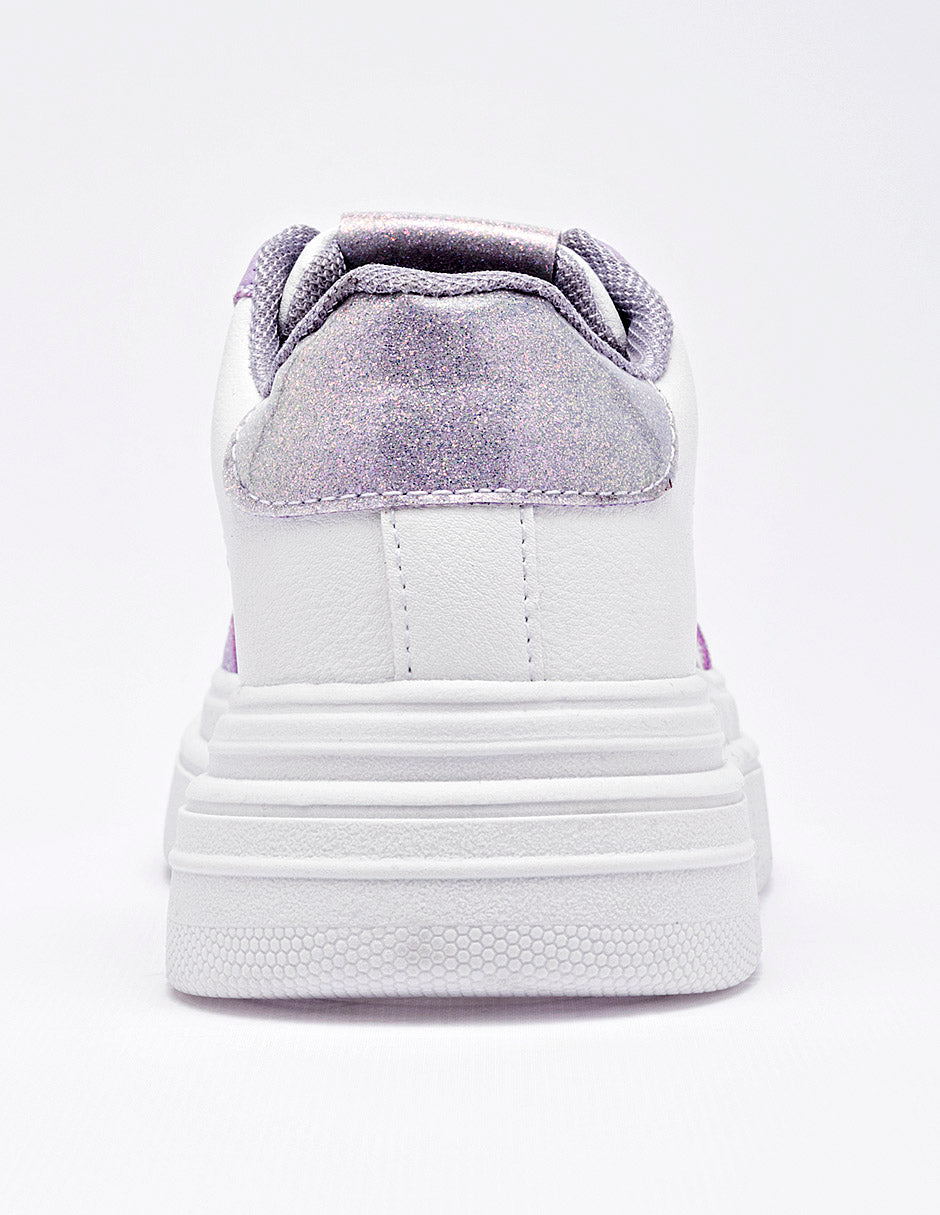 Tenis para Niña Blanco Camile en Moramora