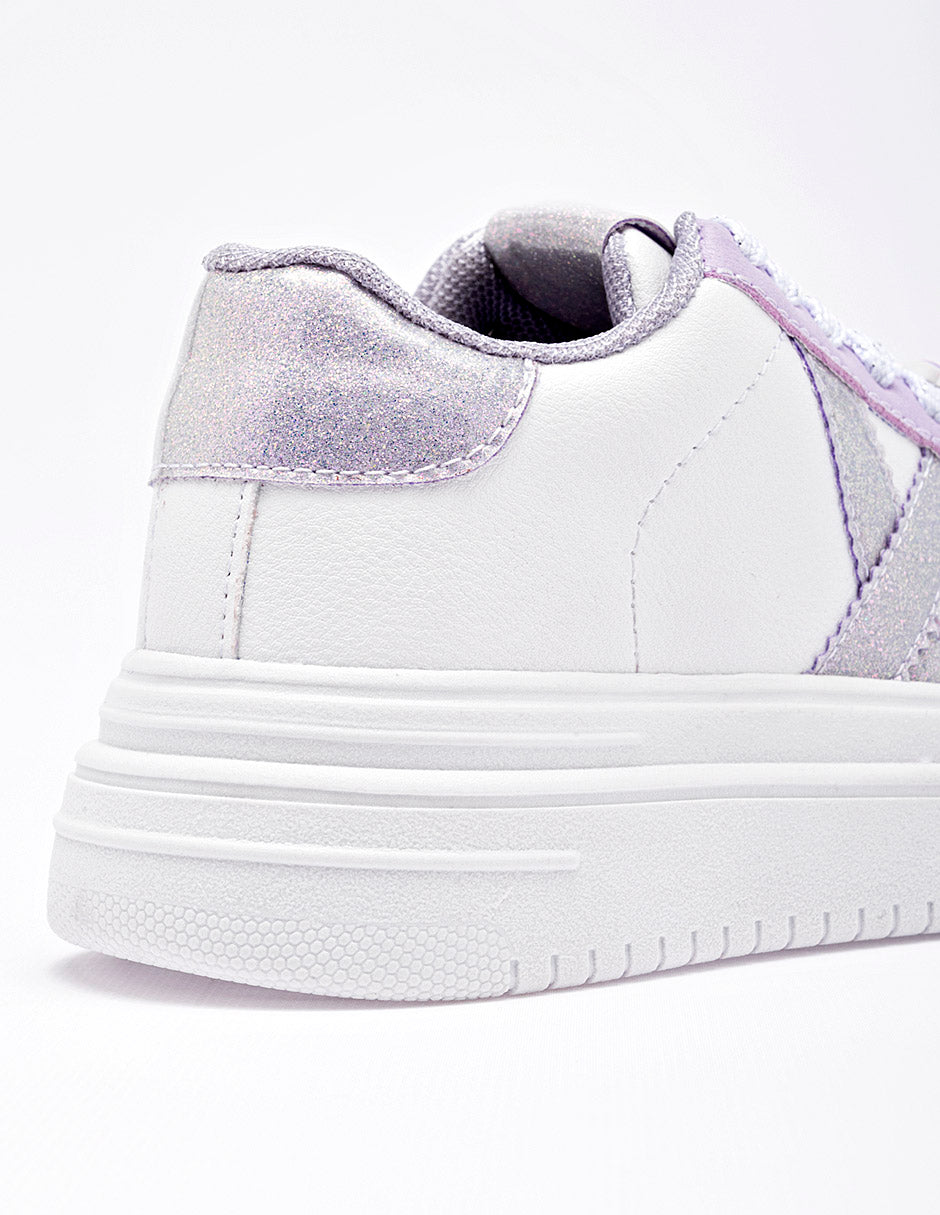 Tenis para Niña Blanco Camile en Moramora