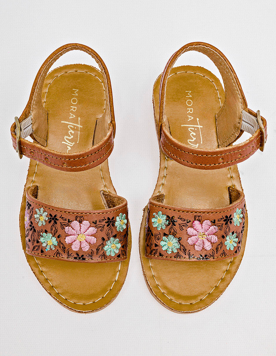 Sandalia para Preescolar Niña  Beige Giovanna en Moramora