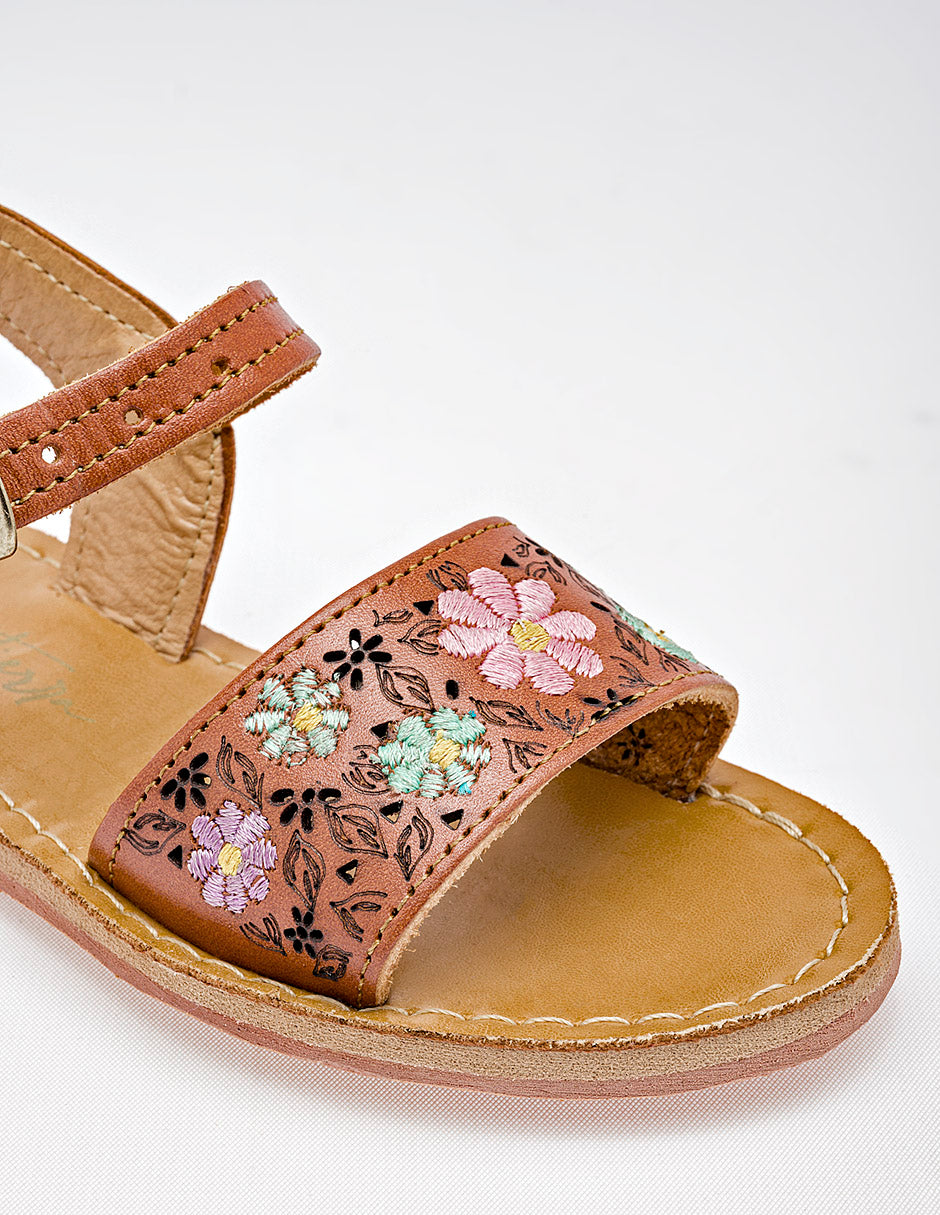 Sandalia para Preescolar Niña  Beige Giovanna en Moramora