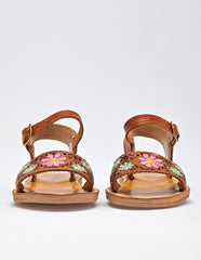 Sandalia para Niña  Beige Giovanna en Moramora