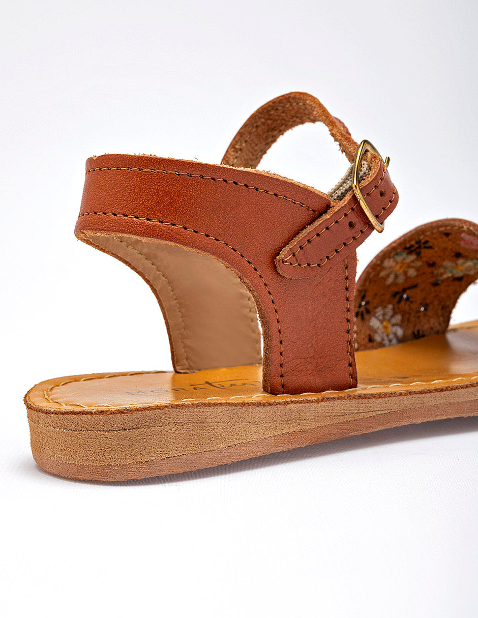 Sandalia para Niña  Beige Giovanna en Moramora