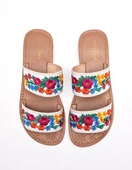 Sandalia artesanal piel para Mujer  cod. 140451