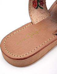 Sandalia artesanal piel para Mujer  cod. 140451