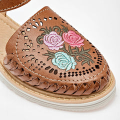 Huarache para Mujer  Camel Azucena