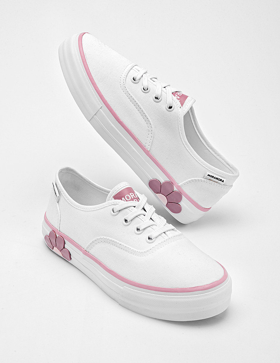 Tenis para Mujer  Blanco Janet en Moramora