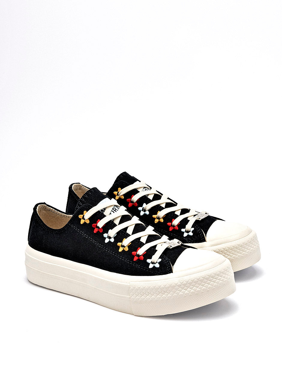Tenis para Mujer Negro Raven en Moramora