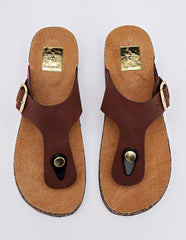 Sandalia cuña para Mujer  Camel Amal