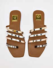 Sandalia piso para Mujer  Multicolor Valentina en Moramora