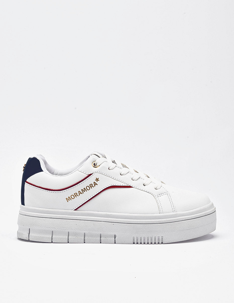 Tenis para Mujer  Blanco Pandora en Moramora