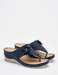 Sandalia confort  para Mujer  Azul marino Victoria