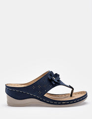 Sandalia confort  para Mujer  Azul marino Victoria