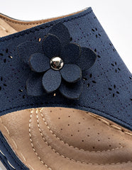 Sandalia confort  para Mujer  Azul marino Victoria