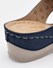 Sandalia confort  para Mujer  Azul marino Victoria