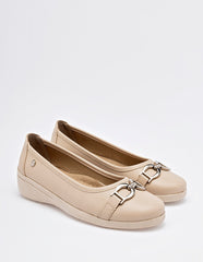 Zapato casual para Mujer Beige Chelsea en Moramora