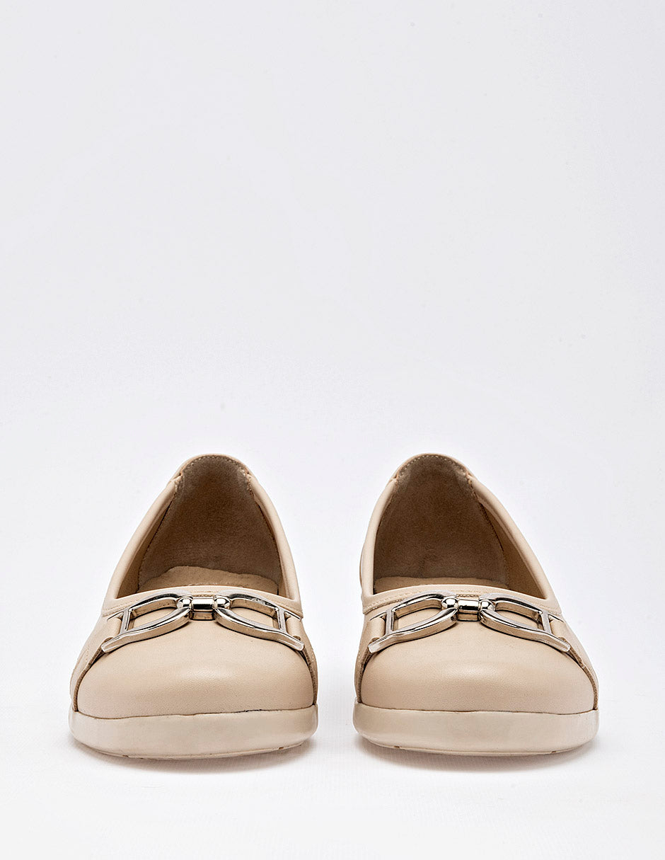 Zapato casual para Mujer Beige Chelsea en Moramora