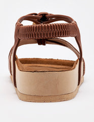 Sandalia artesanal piel para Mujer  cod. 140643