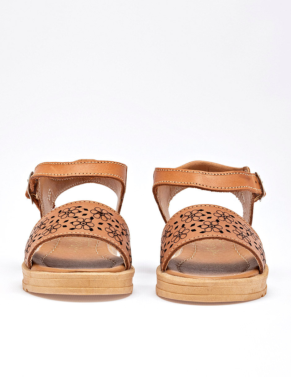 Sandalia para Niña  Beige Nohemi en Moramora
