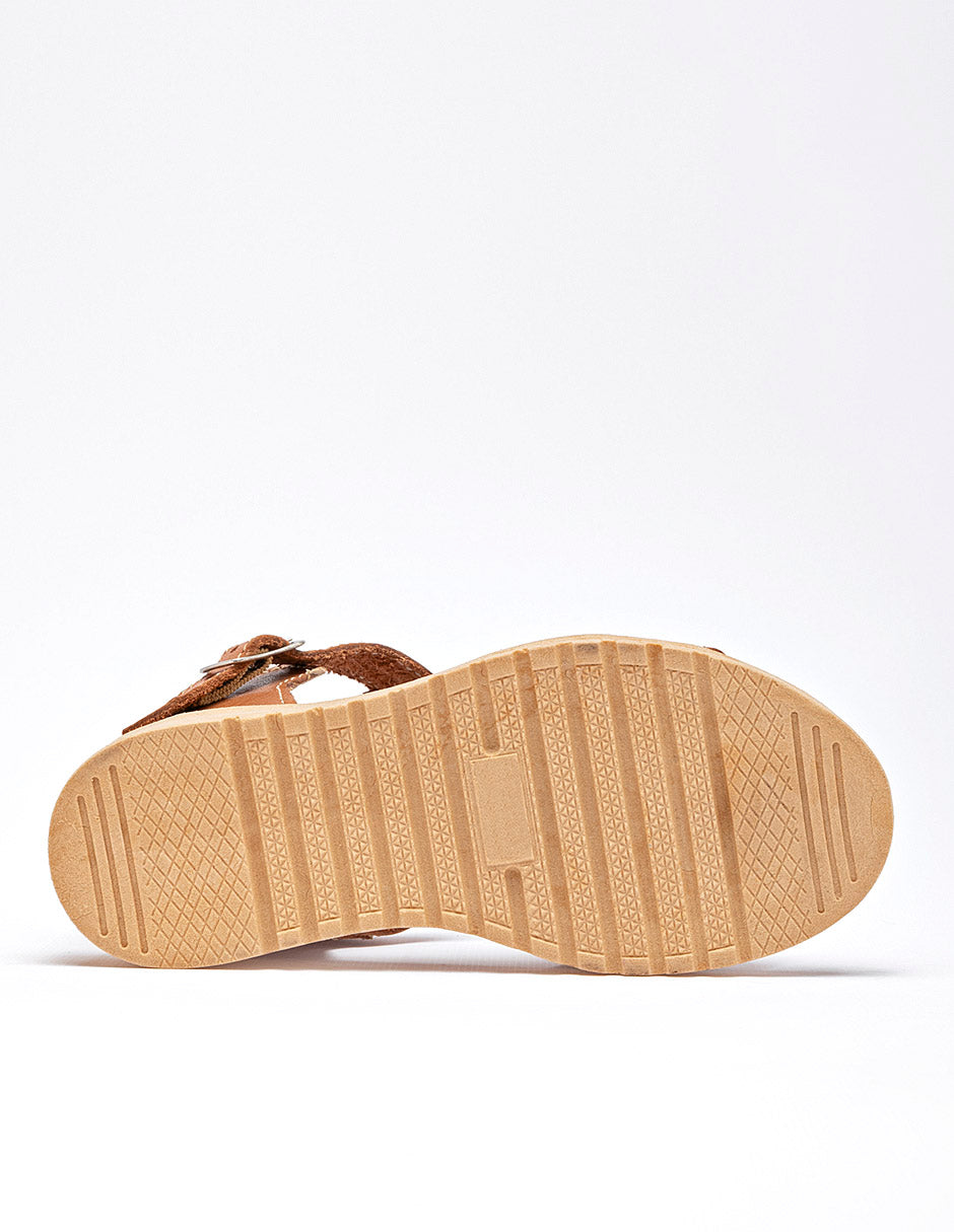 Sandalia para Niña  Beige Nohemi en Moramora