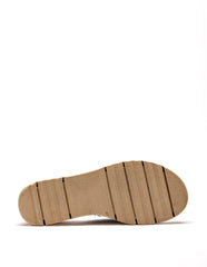 Sandalia cuña para Mujer  Negro Priscila