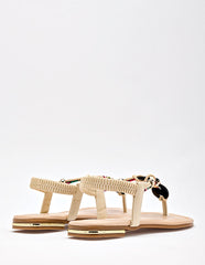 Sandalia piso para Mujer  Beige Georgina